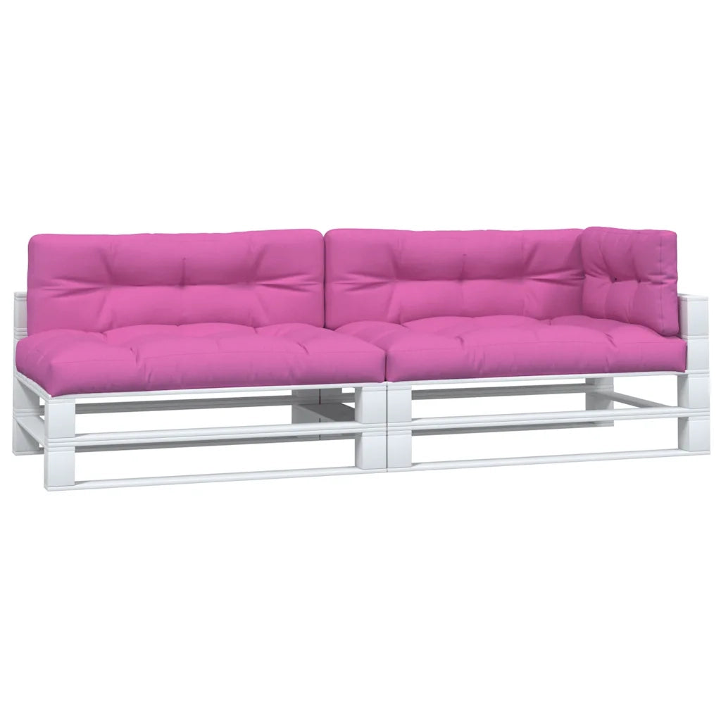 Cuscini per Pallet 5 pz | Cuscini per sedie Rosa in Tessuto