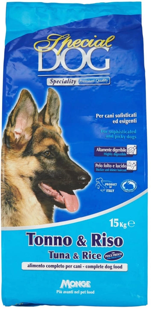 SPECIAL DOG CROCCHETTE CON TONNO E RISO PREMIUM FORMATO DA 15 KG