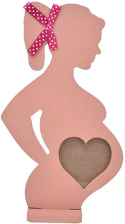 Scatola per ricordo con forma a cuore - Fotolijst per echografie - Copertura rimovibile - Pannello di controllo impermeabile - Adatto per matrimoni/anniversari - Finitura di alta qualità - Lijst di ricordo