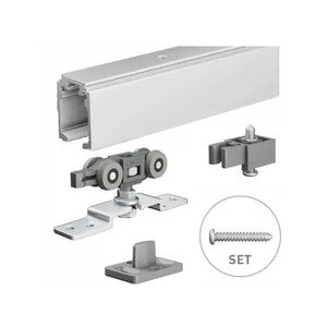 OMGE 1391 BINARIO KIT PORTA SCORREVOLE 111-130CM