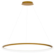 Lampada A Sospensione Lhj004-cp 40 Cm Brush Gold