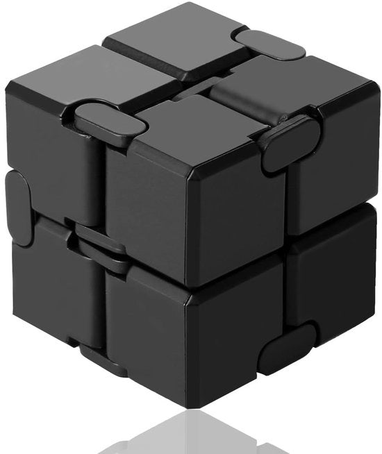 Giocattolo per Distrazioni Infinity Cube - Riduzione Stress - Giocattolo per Dita - Adatto per Adulti/Bambini - Miglioramento dell'Attacco - Facile da Utilizzare - Stress Sfera