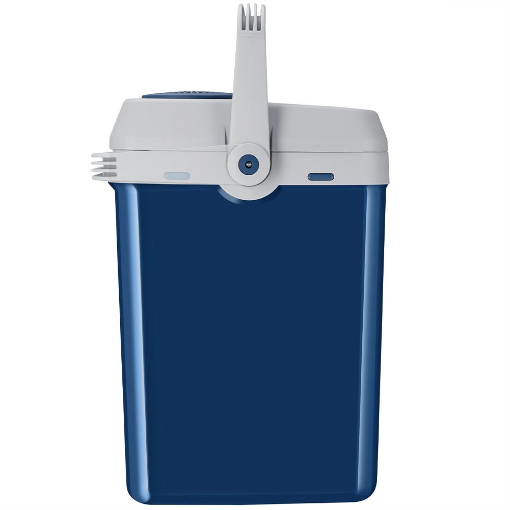 Frigorifero Elettrico Portatile 32 Litri Caldo e Freddo 44x32x44,7 cm Spina 230V e 12V in PP+PU Blu