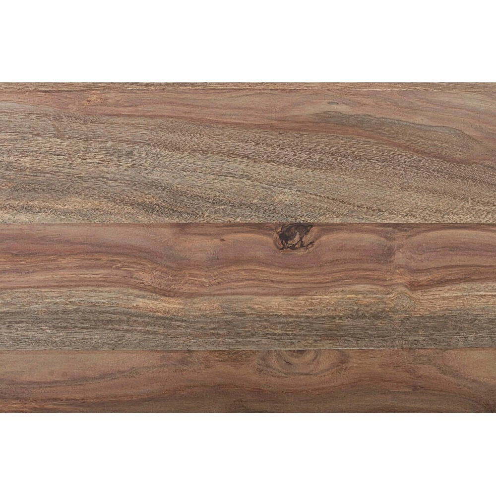 Tavolo allungabile in legno sheesham naturale 160-260x100 cm - SASHA