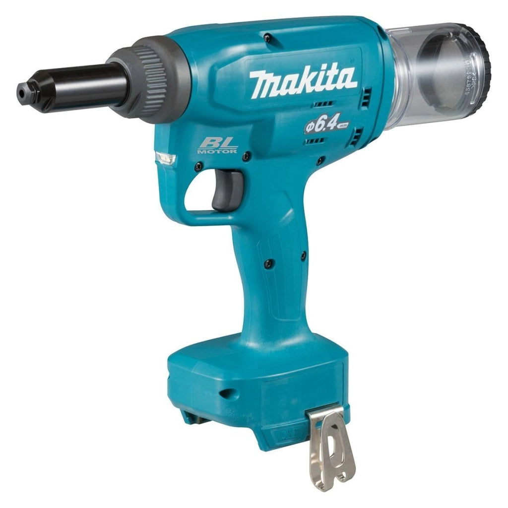 Makita DRV250Z utensile per rivetti elettrici Nero, Blu 2.4,3.2,4,4.8,6 mm 20 kN