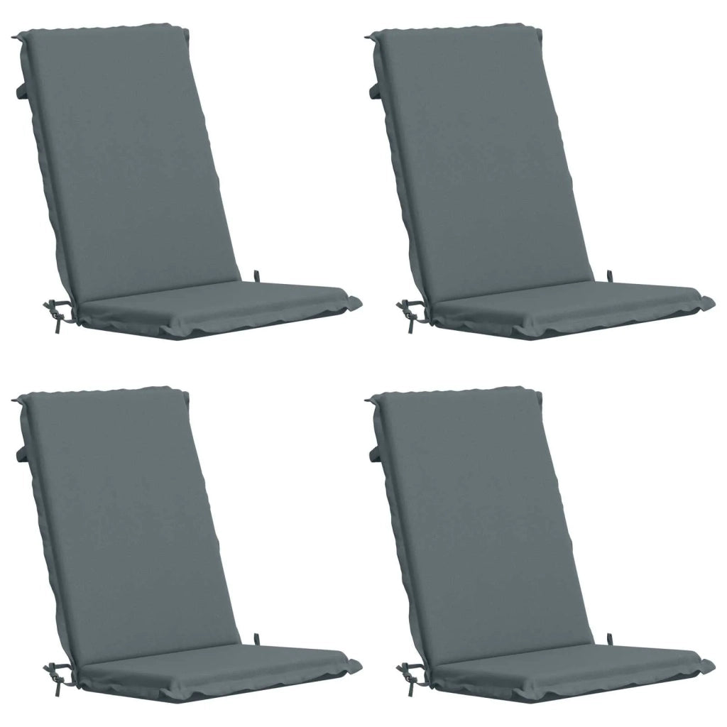 Cuscini Bhair Alto Schienale in 4 Pezzi GEMERT 4 pcs Blu 945877