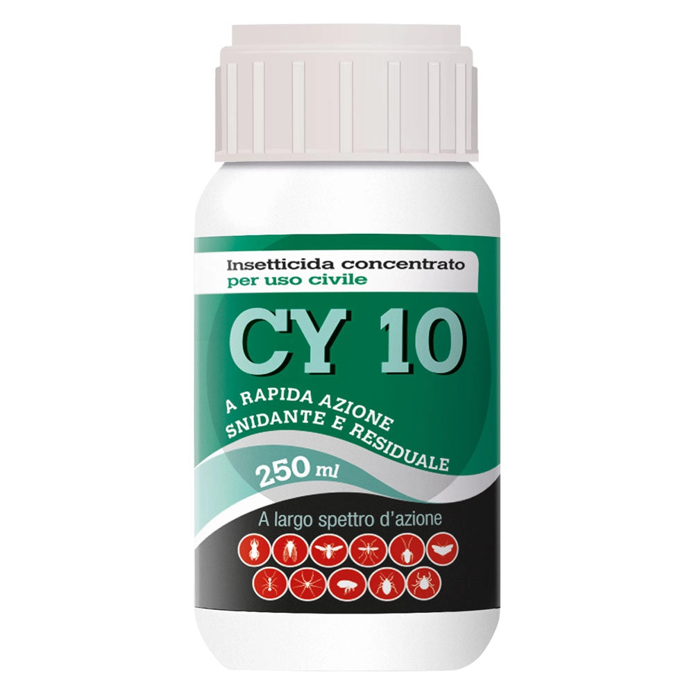 INSETTICIDA LIQUIDO CONCENTRATO 'CY 10' ml 250 VEBI