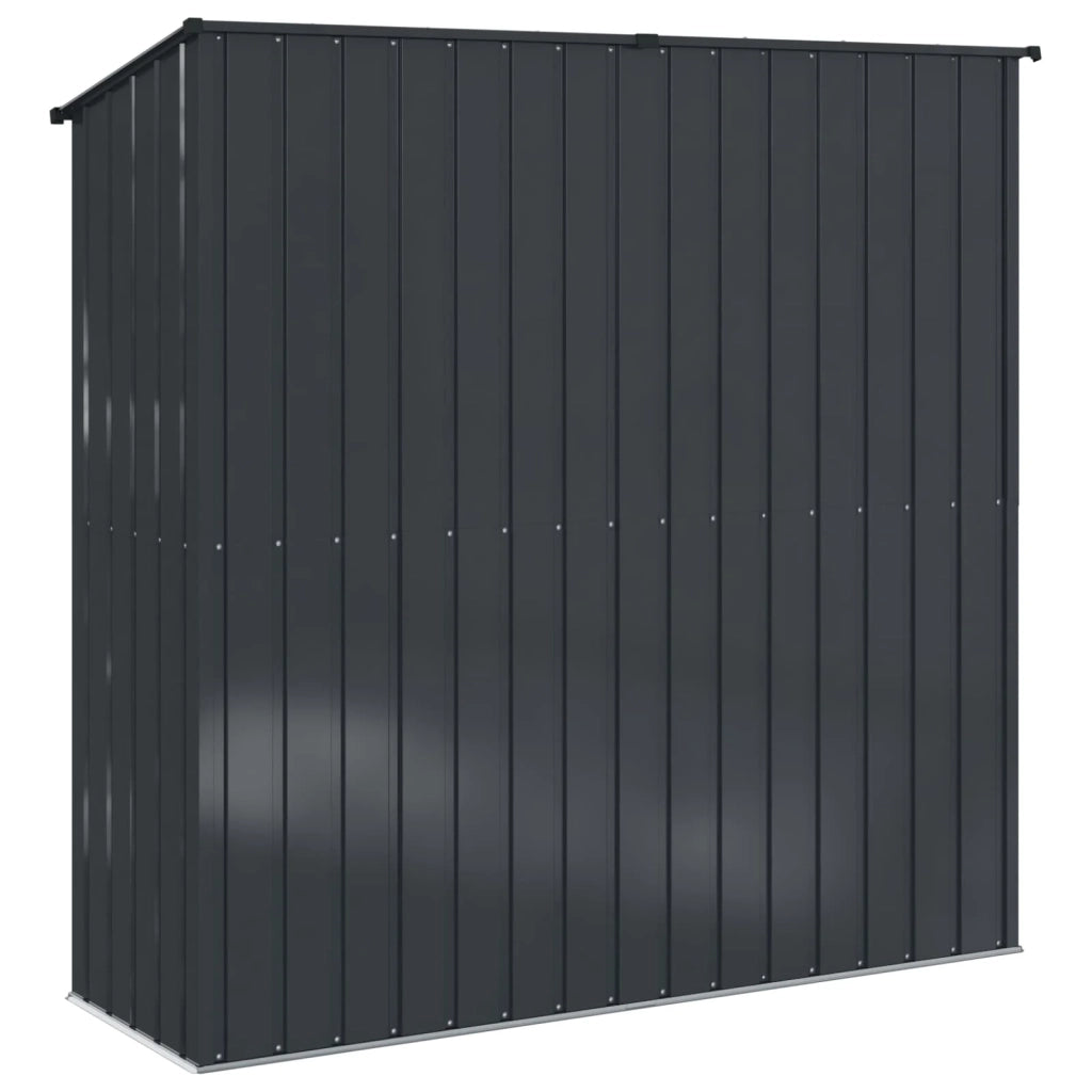 Casette da giardino Antracite 203,5 x 73 x 200 cm Metallo 42011301