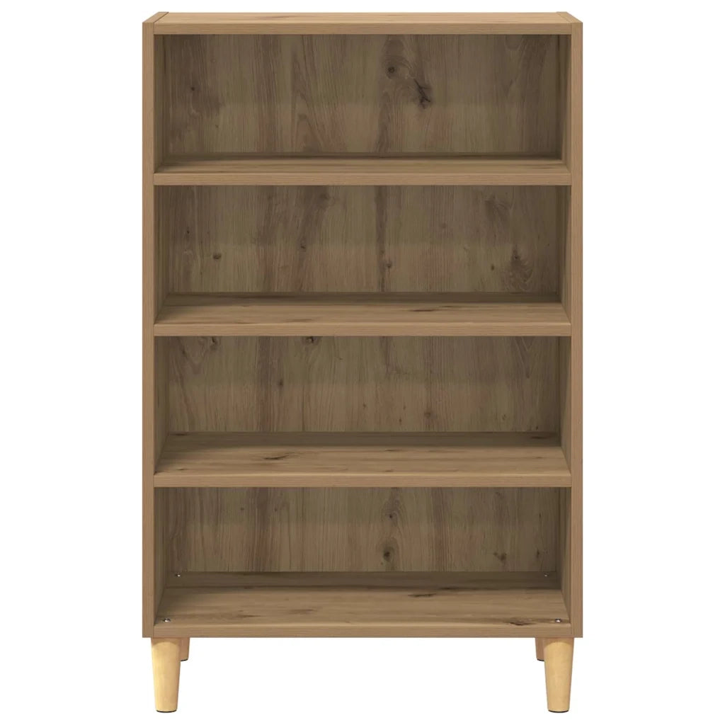 vidaXL Credenza rovere artigianale 57 x 35 x 89.5 cm Legno multistrato