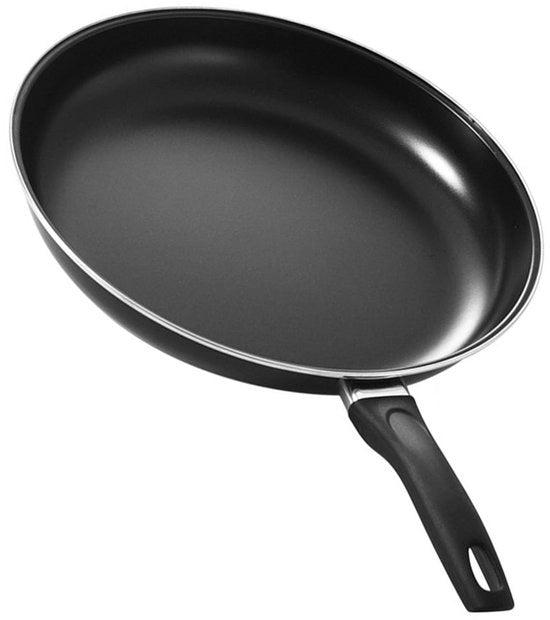 Pentola per Cottura 30 cm - Antiscivolo - Adatto per Fornelli a Gas/Cottura Inductiva - Sostenibile - Distribuzione del Calore Equilibrata - Manico Comodo - Frittiera