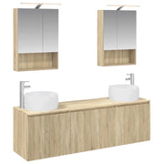 Set di Armadi da Bagno 5 pcs Rovere Sonoma Legno ingegnerizzato 3406521