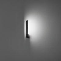 Applique Moderna Elle Alluminio Nero Acrilico Led 14W Cct 3000/4000/6000K