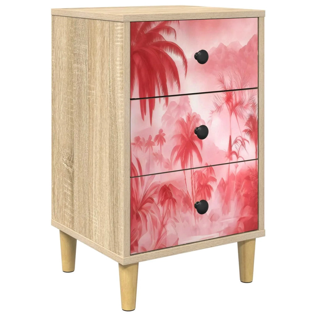 Armadio da Notte AACHEN Rovere Sonoma 36 x 33 x 60 cm 8007303