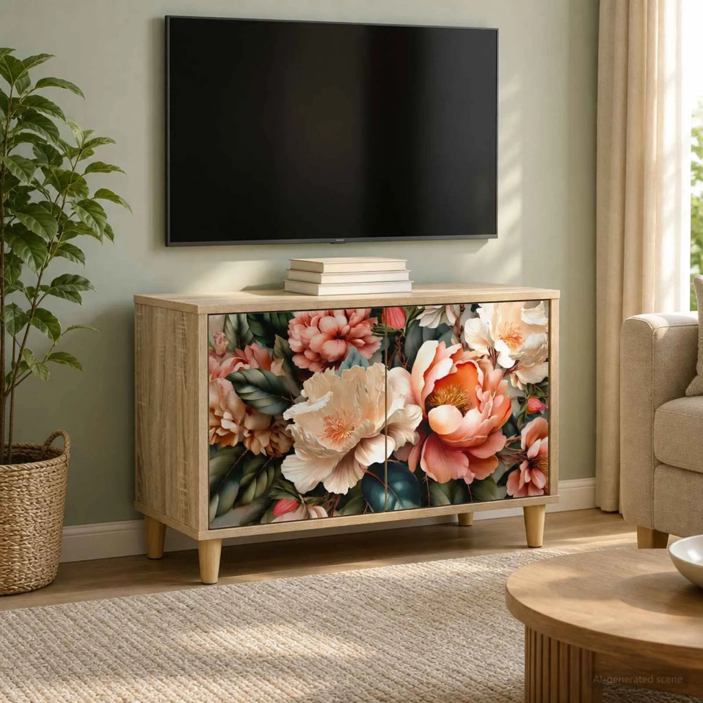 Mobile TV BORNE 69 x 33 x 50 cm Sonoma Legno ingegnerizzato 8006996