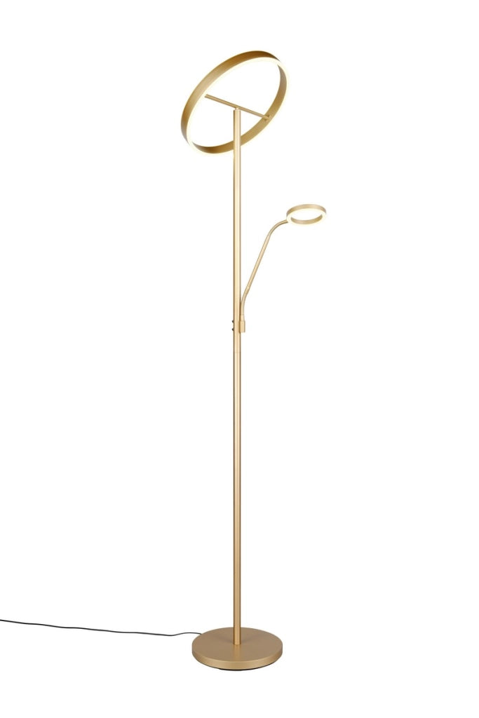 Lampada da terra Willis oro 39W LED CCT 180cm Trio