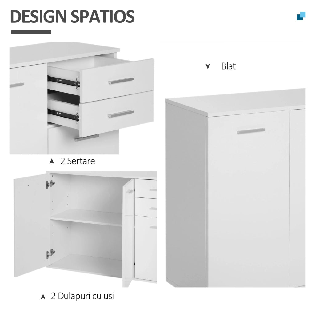 Armadio ¨C zephmum ¨C Bianco 80x30x180 cm