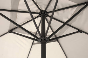 Ombrellone da Giardino 4x4 m Palo Ø67 mm Siviglia Grigio Chiaro