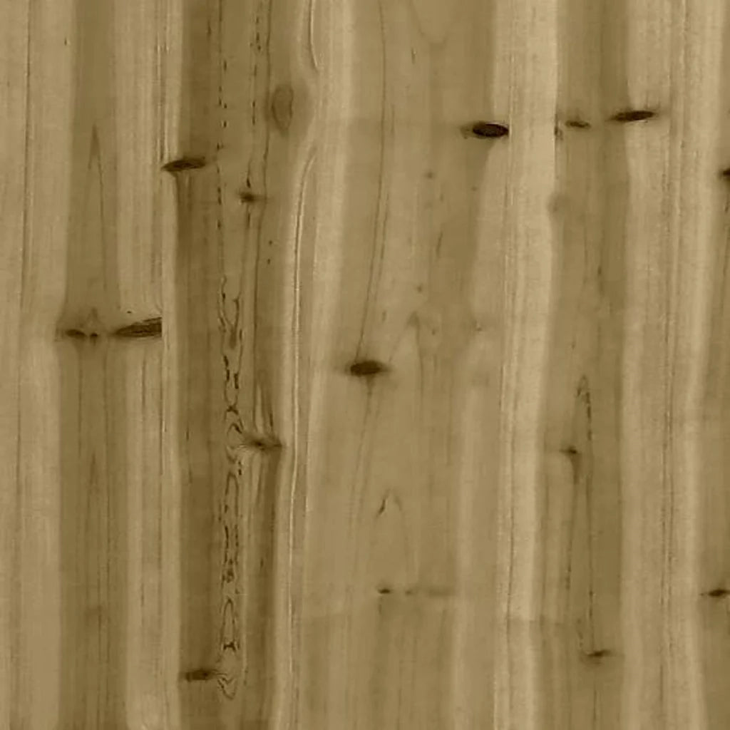 Sedia da giardino-Poggiapiedi da Giardino 120x80 cm in Legno Impregnato di Pino 204567