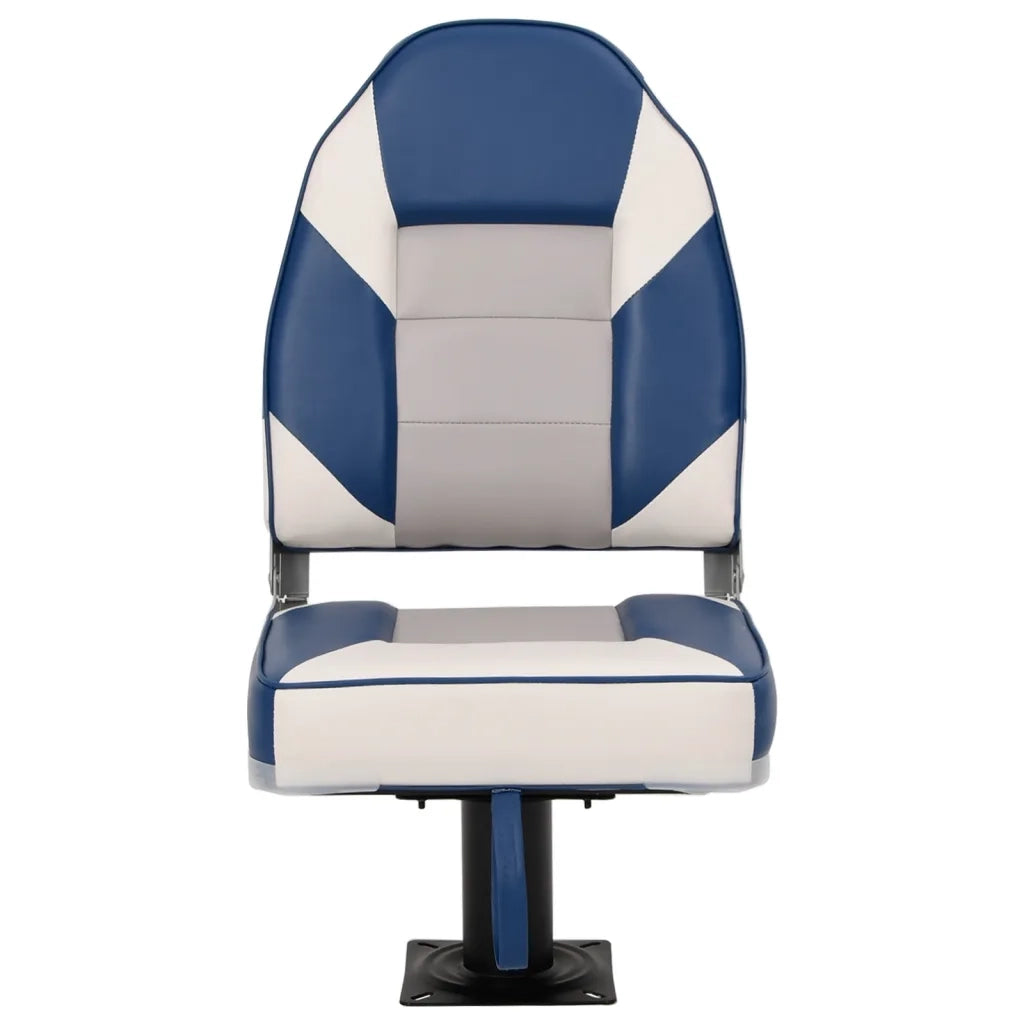 vidaXL Sedili per Barca 2pz con Supporto Girevole 360°