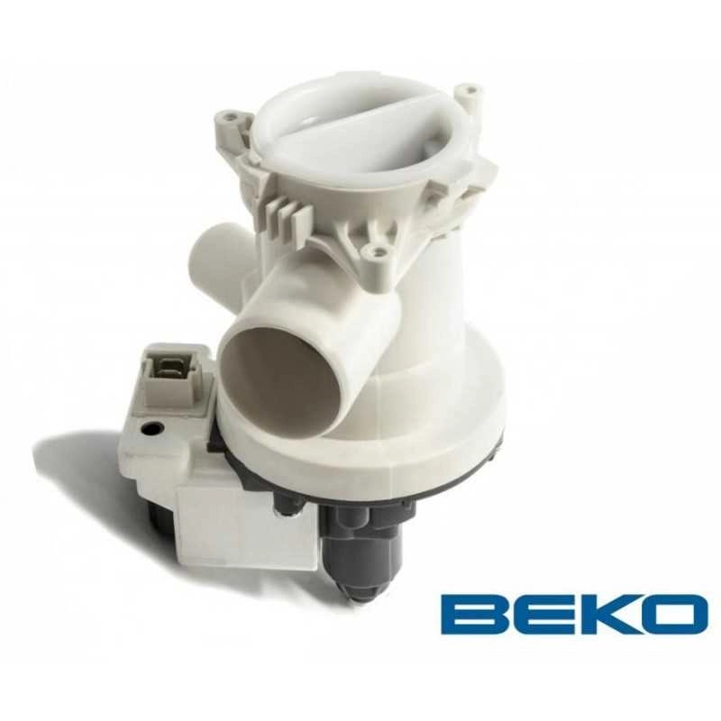 ELETTRO POMPA SCARICO CON FILTRO LAVATRICE BEKO ARCELIK SMEG - Beko Arcelik