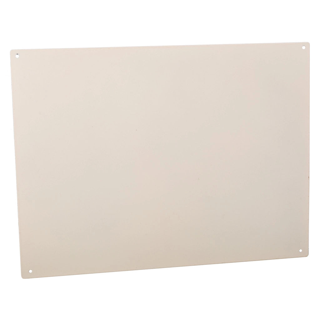 Placca in metallo rossa 33x25x0,06h