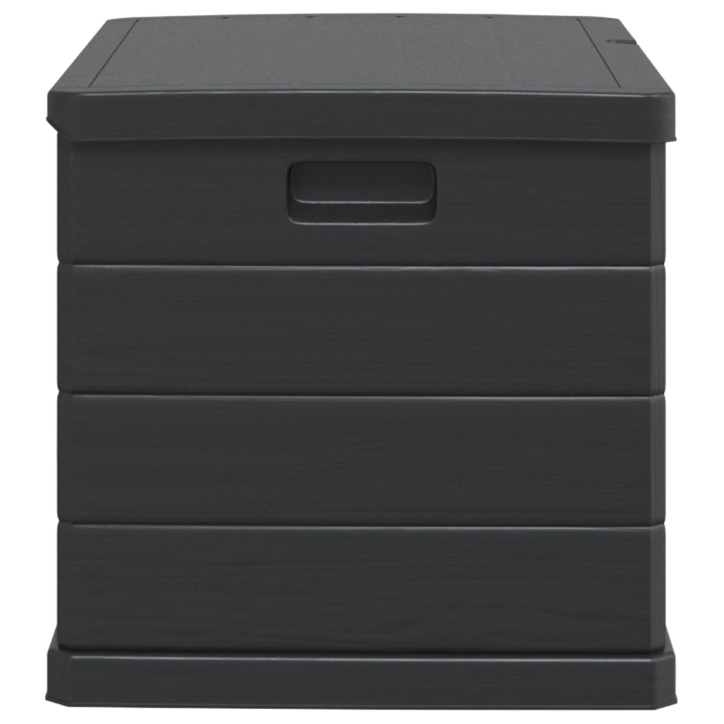 Baulo di Stoccaggio per Giardino - Antracite, 77.5 x 54.5 x 53 cm, Plastica, 170 L