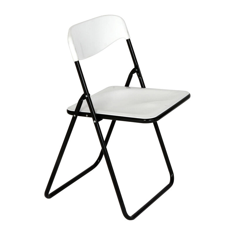 SEDIA PIEGHEVOLE POKER BIANCO