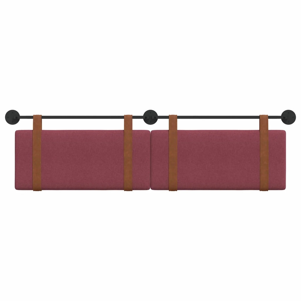 Testiera sospesa Rosso Vino PU Antico