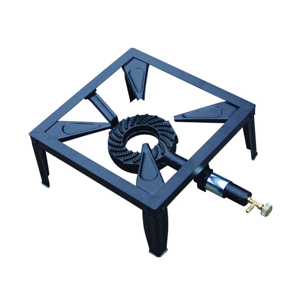 Fornellone 4 Piedi Con Bruciatore Da 125mm Telaio In Ferro, 5,8kW - POWERFIRE 4S