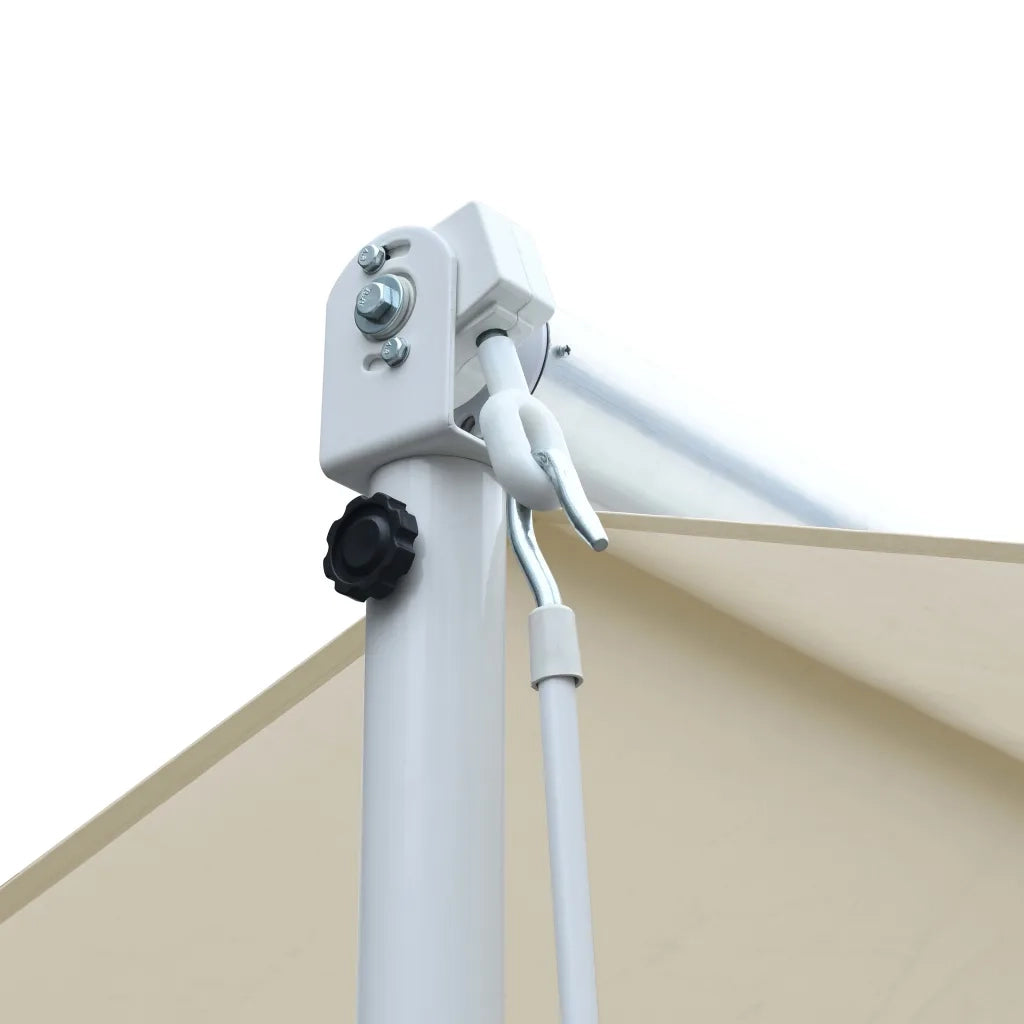 Tenda da Sole a Gazebo-Tenda da giardino 3x3 m Crema