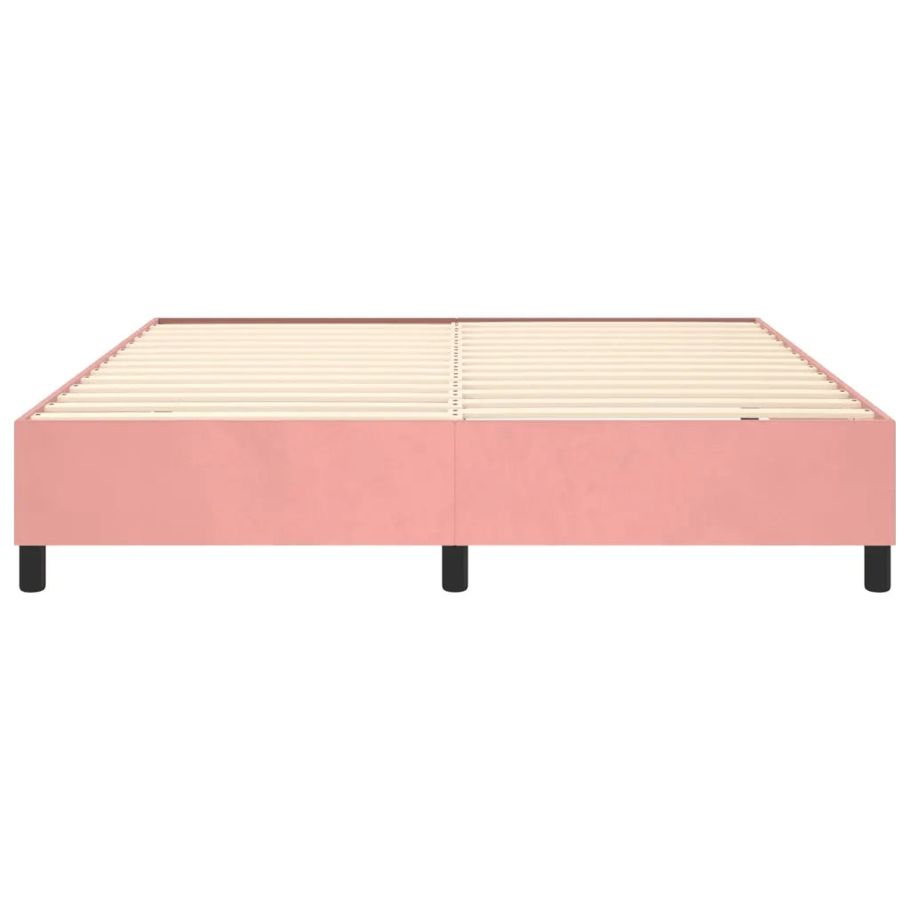 Giroletto a Molle Rosa 200x200 cm in Velluto cod mxl 62679