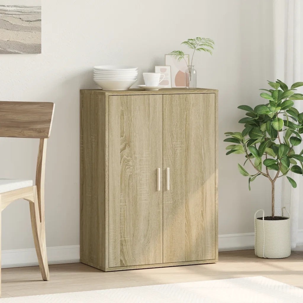Credenza Rovere Sonoma 60x31x84 cm in Legno Multistrato 840487