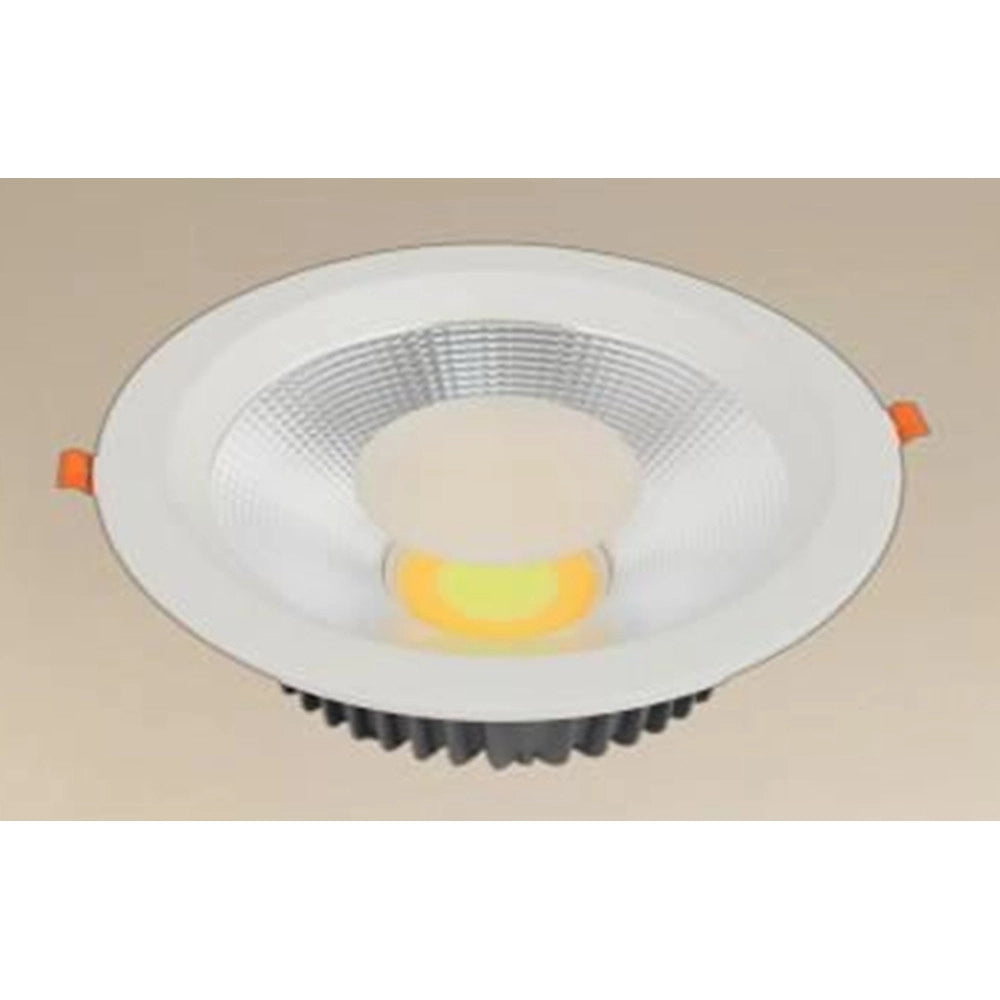 Trade Shop - Faretto Da Incasso Led Cob 35w Luce 3000k-6500k Bianco Illuminazione Interni 00427 -
