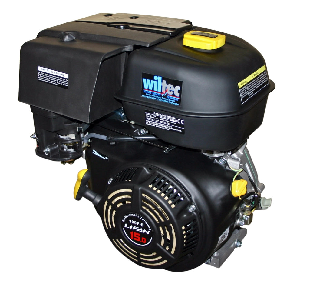 LIFAN 190 Motore a benzina 4 tempi 10 kW (15 CV) 25,4 mm 420 ccm, OHV, con avviamento a strappo