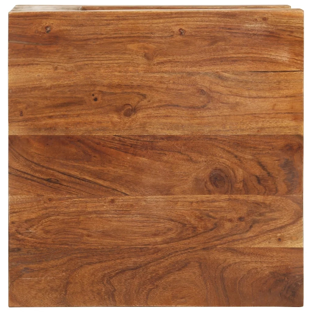 Tavolo da salotto | Tavolino da caff¨¨ | Tavolino da Soggiorno 45x45x40 cm in Legno Massello di Acacia