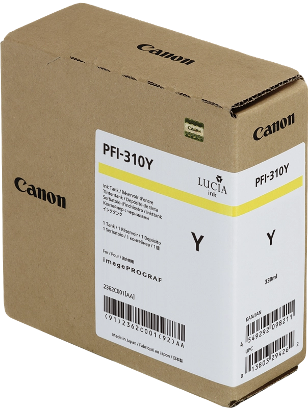 Canon PFI-310Y cartuccia d'inchiostro Originale Giallo