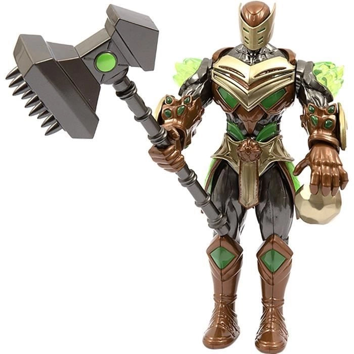 Figura articolata - GORMITI - Gormiti con attacco leggero Terra - Rockard - 27 cm - da 4 anni - GRV074