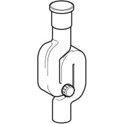 SIFONE A CHIOCCIOLA PER ACQUE PIOVANE- Diam. 110- GEBERIT- pezzi 1