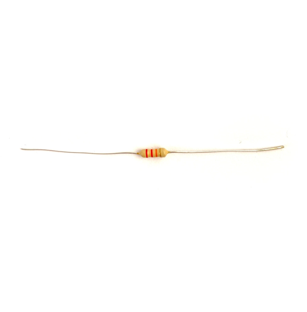 Resistore 1/4 watt pasta di carbone 22K Aleyay