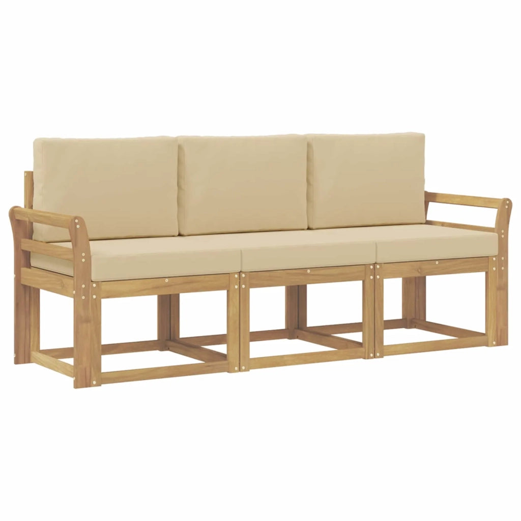 Set di divani da esterno 3 pz 3387177