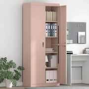 Armadio Rosa 80 x 40 x 200 cm Acciaio