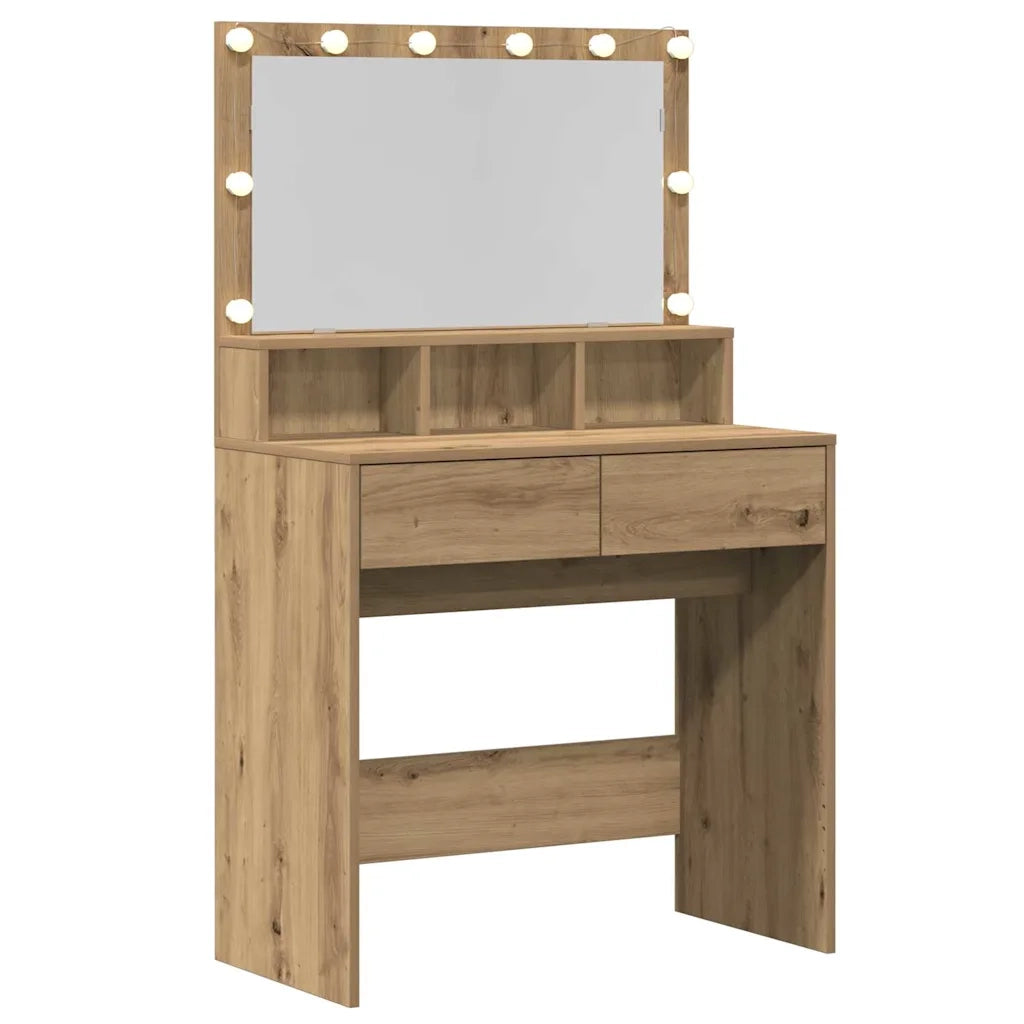 Tavolo da Trucco Rovere artigianale 80 x 41 x 134,5 cm 871538