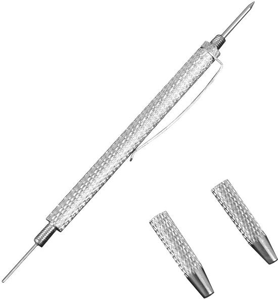 Kit di pulizia e sbriciolatore 2 in 1 - Strumento di pulizia - Kit di regolazione per sbriciolatore - Universale - Acciaio/coppo - 10,5 cm - Sbriciolatore per vetri
