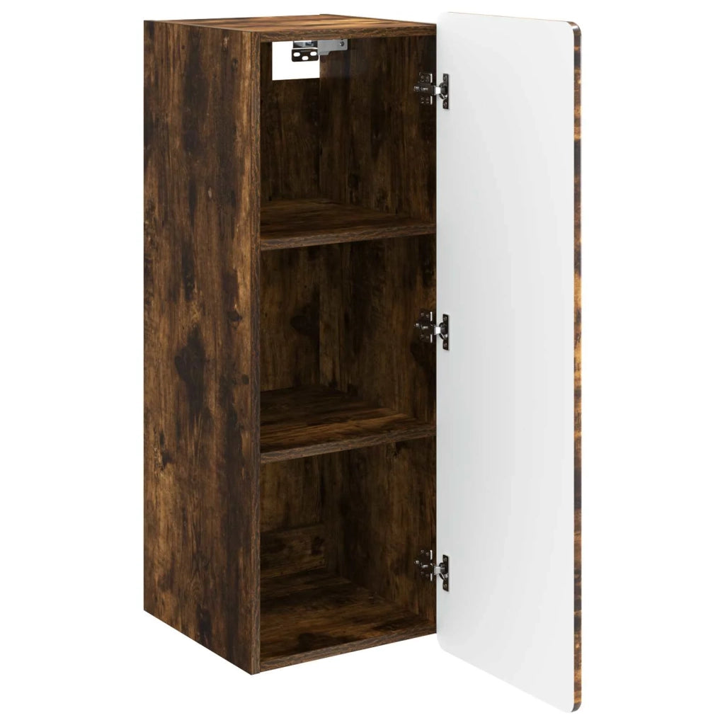 Mobiletto a muro Rovere Fumo 33 x 34,5 x 94 cm