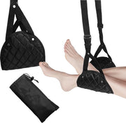 Sostegno per piedi da viaggio - Tappetino per piedi con cuscino - Accessorio da viaggio per la flessibilità dei piedi durante il volo e l'uso del computer
