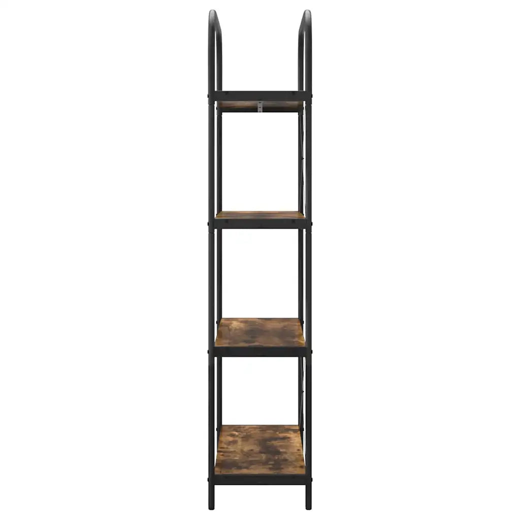 Libreria Rovere fumé 80 x 30 x 146 cm Legno multistrato 879841
