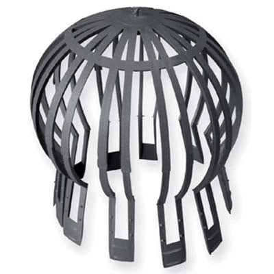 PARAFOGLIE X GRONDE - PE NERO X FORI MM 60/120- 15 pezzi