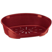 Cestino - FERPLAST - SIESTA DELUXE 4 - Bordeaux - Ovale - Interno - Antiscivolo