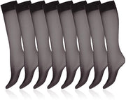 Calze per ginocchia per donna - Materiale nylon trasparente - Comfortevole forma - Materia leggero - Design sexy - Adatto per misura 35-40 - Calze per ginocchia