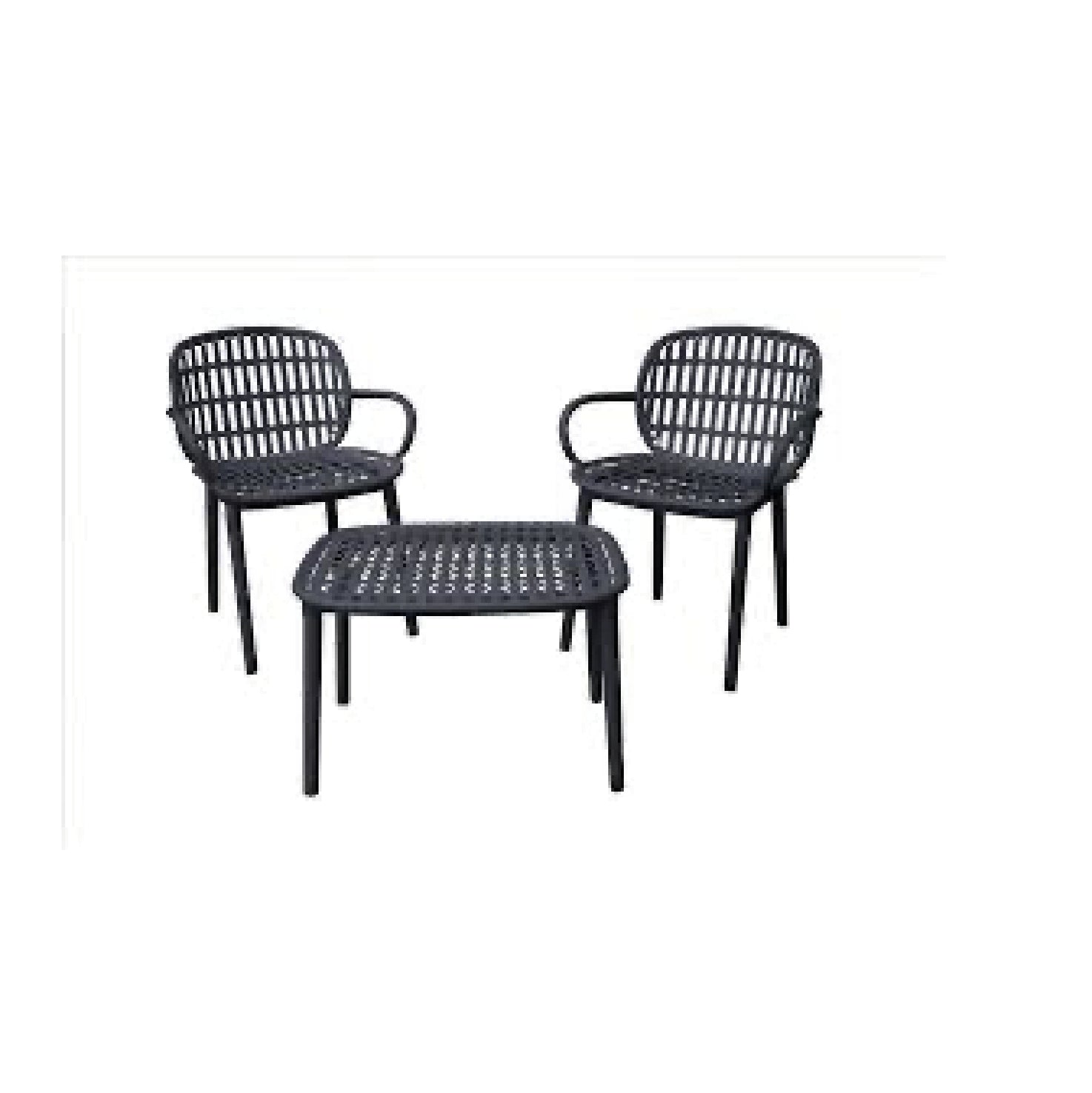 SET POSITANO BALCONY ANTRACITE